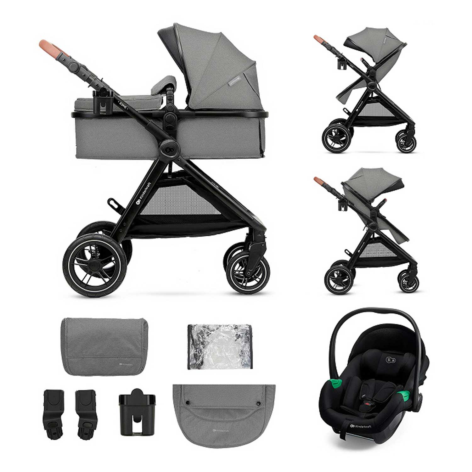 Kinderkraft - Trio Esme Pro 3 In 1
