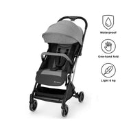 Kinderkraft - Passeggino Ultraleggero Indy Completo di Coprigambe e Parapioggia