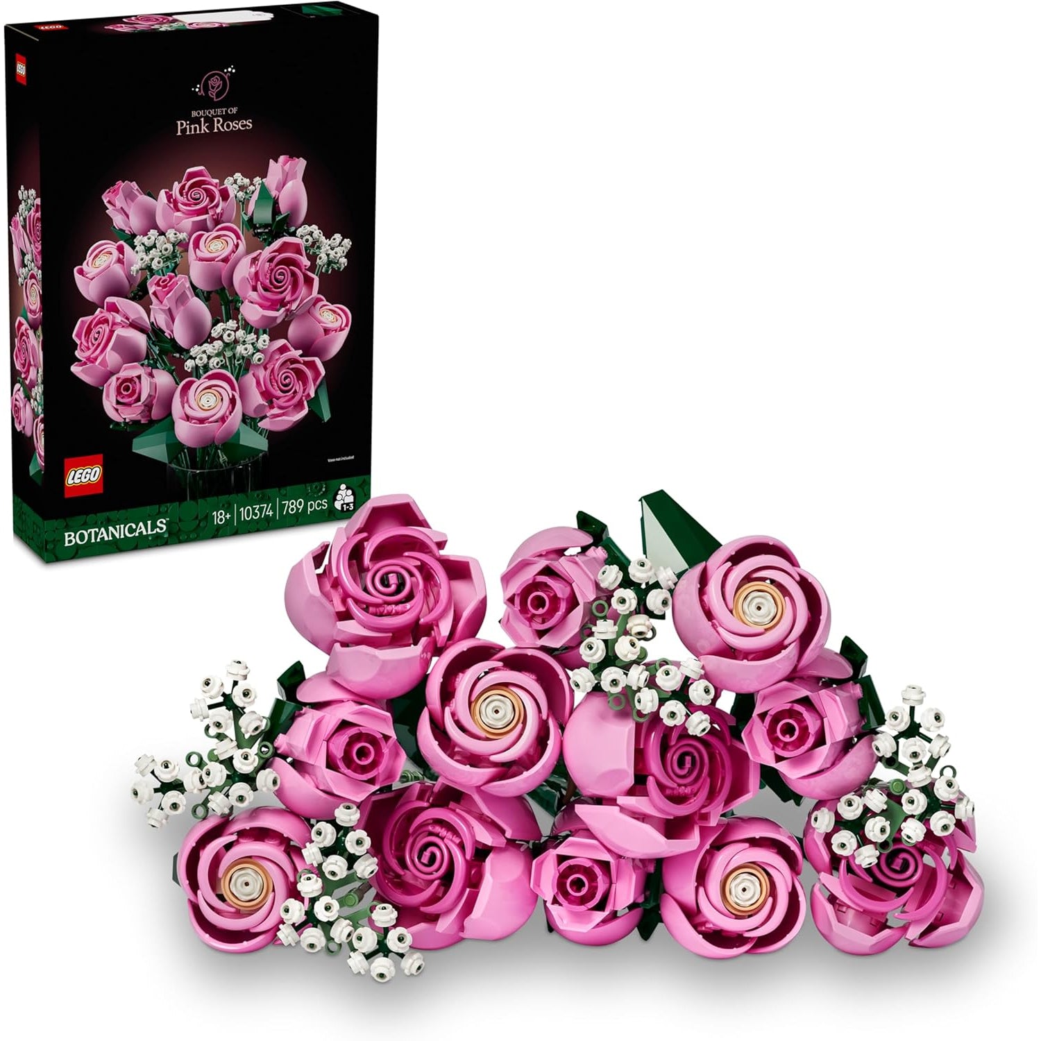 LEGO - Botanicals Bouquet Di Rose Rosa 10374