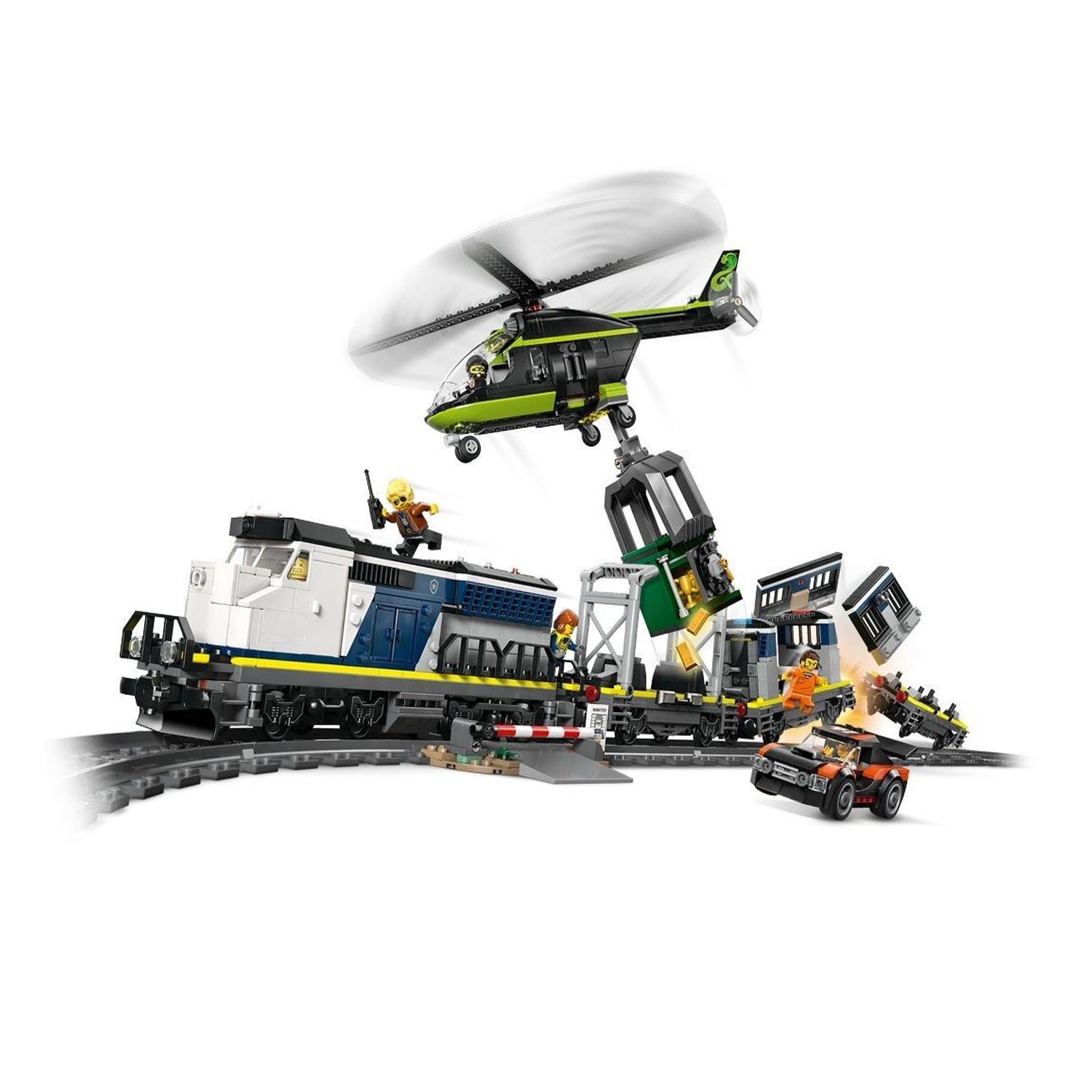 LEGO - City Trains Rapina Al Treno Della Polizia 60508