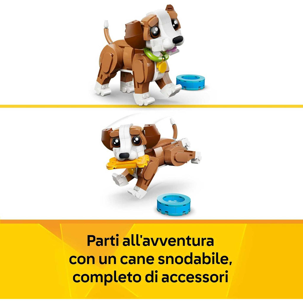 LEGO - Creator Adorabili Animali: Cagnolino Giocoso 31382