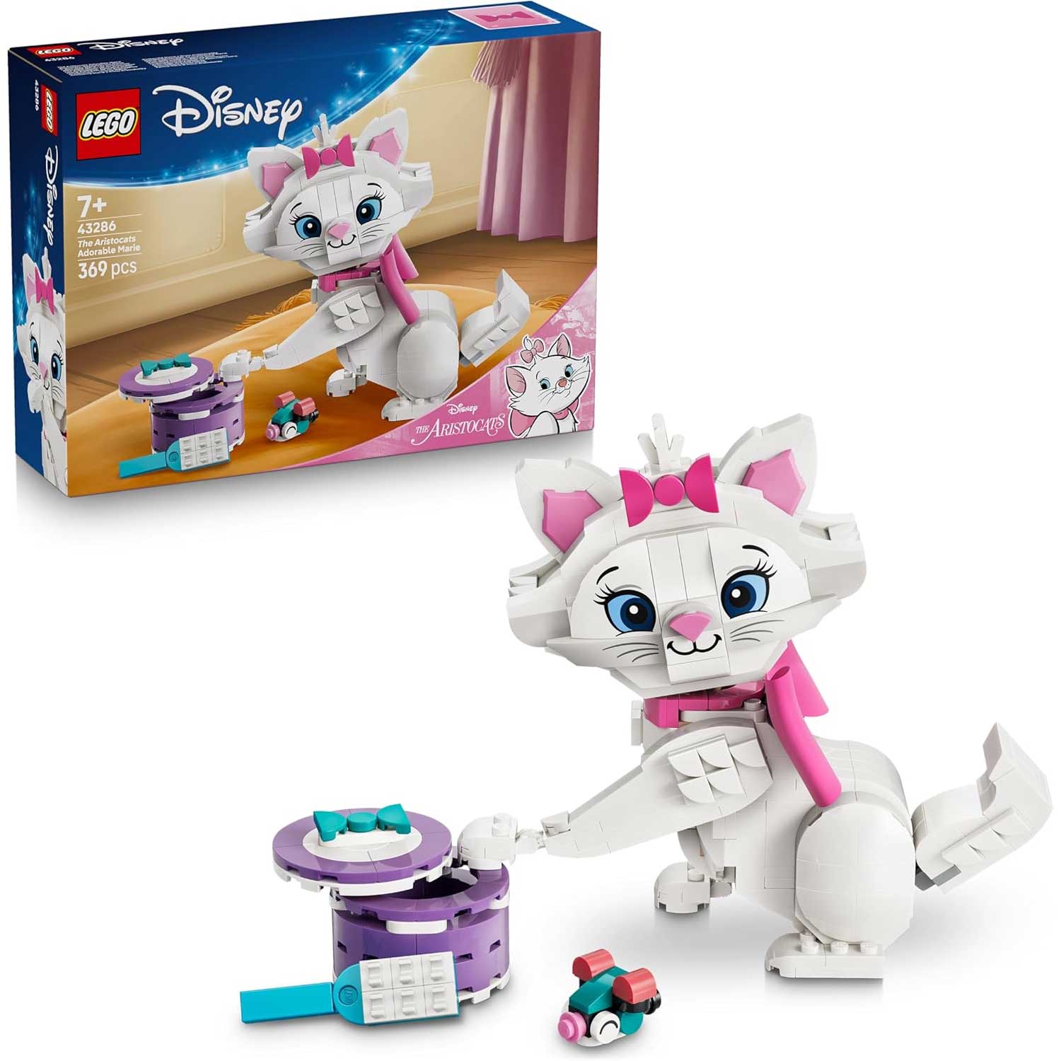 LEGO - Disney Classic Adorabile Minou De Gli Aristogatti 43286
