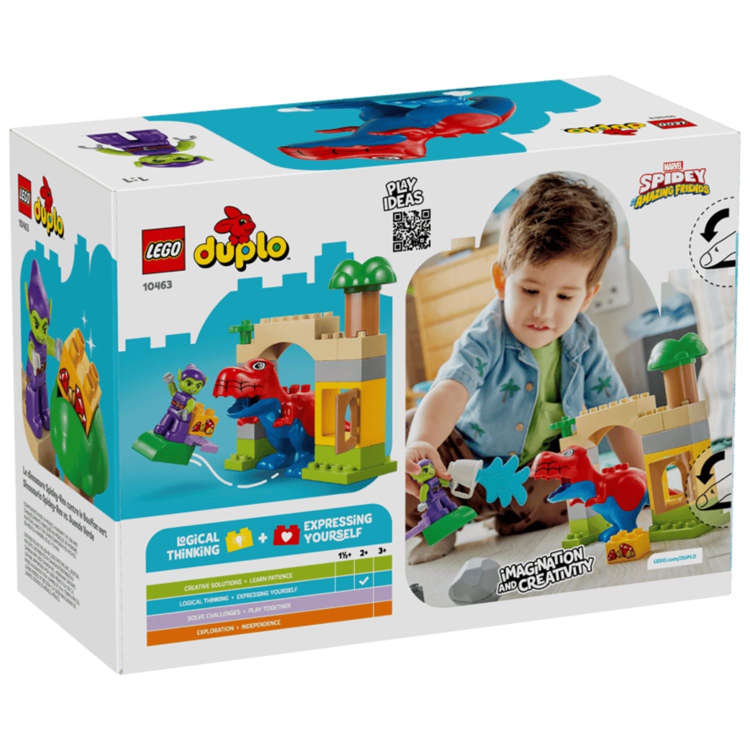 LEGO - Dinosauro Spidey-Rex vs. Goblin 10463