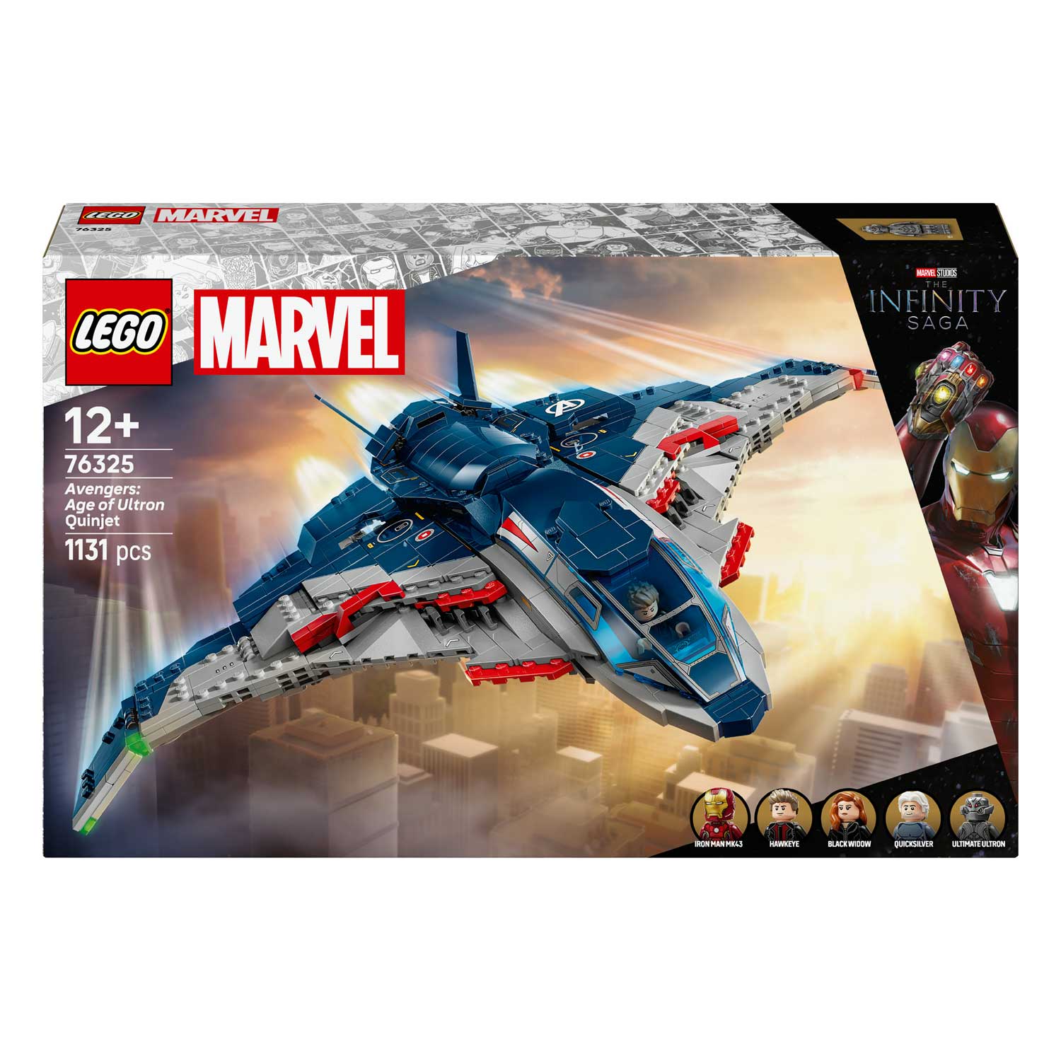LEGO - Super Heroes Marvel Quinjet Avengers: Age Of Ultron 76325