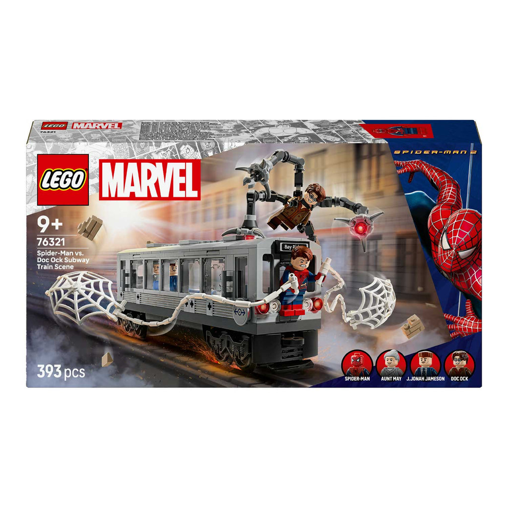 LEGO - Super Heroes Marvel Spider-Man Contro Doc Ock: Duello Sul Treno 76321