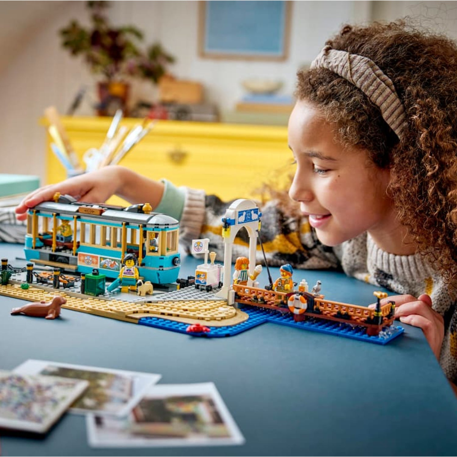 LEGO - City Trains Tram Classico Della Spiaggia 60506
