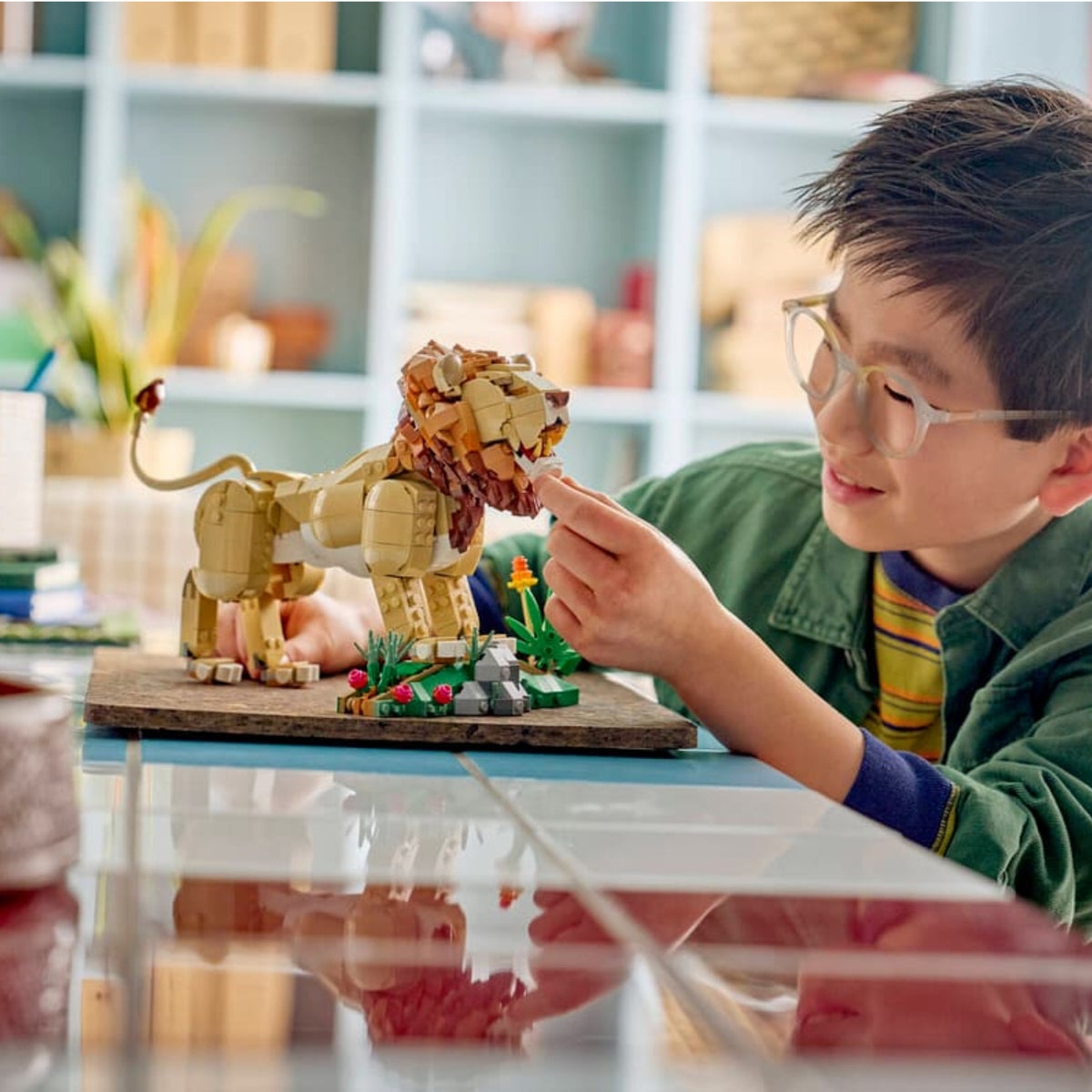 LEGO - Animali selvatici Il Leone Maestoso 31386