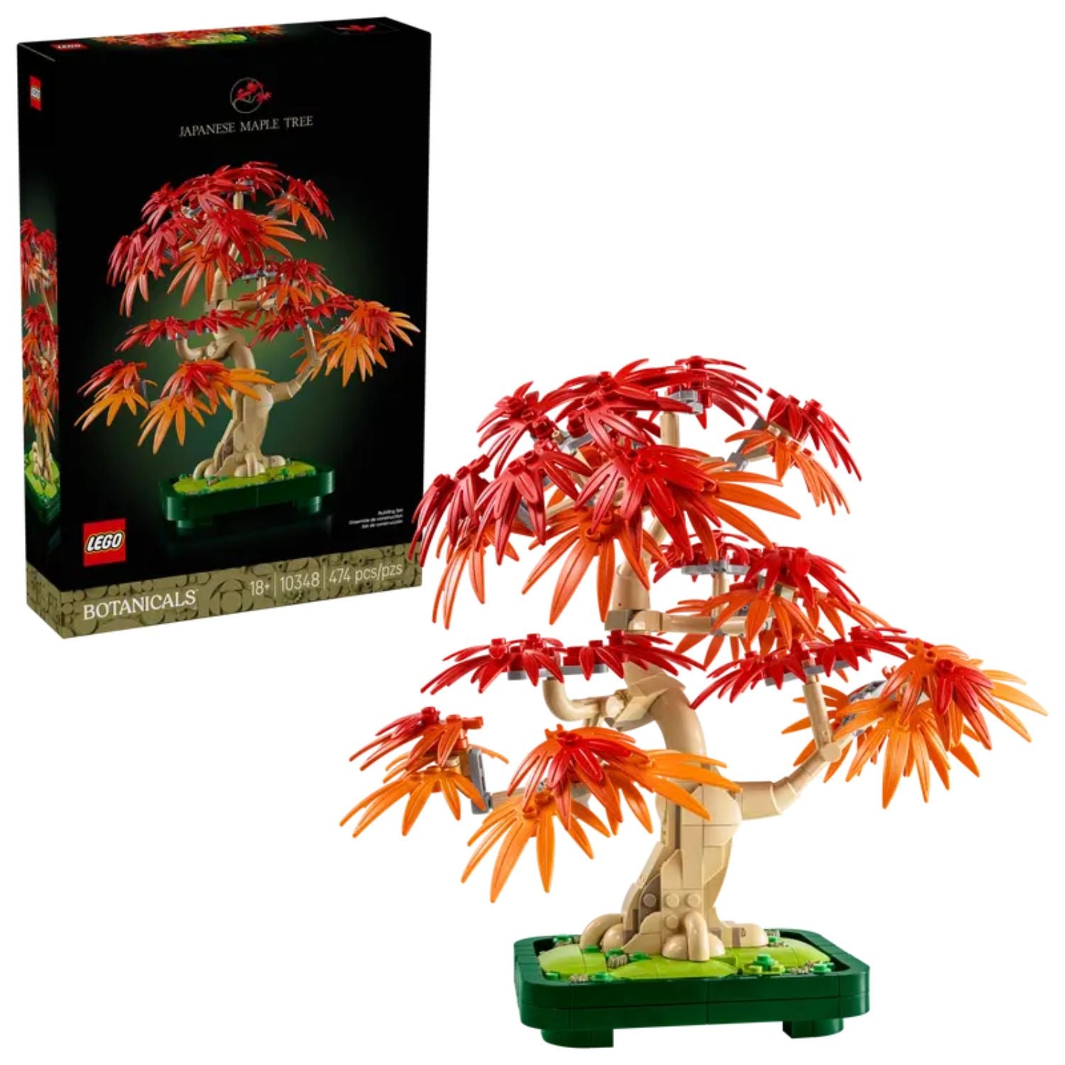 LEGO - Botanicals Bonsai di acero rosso giapponese 10348
