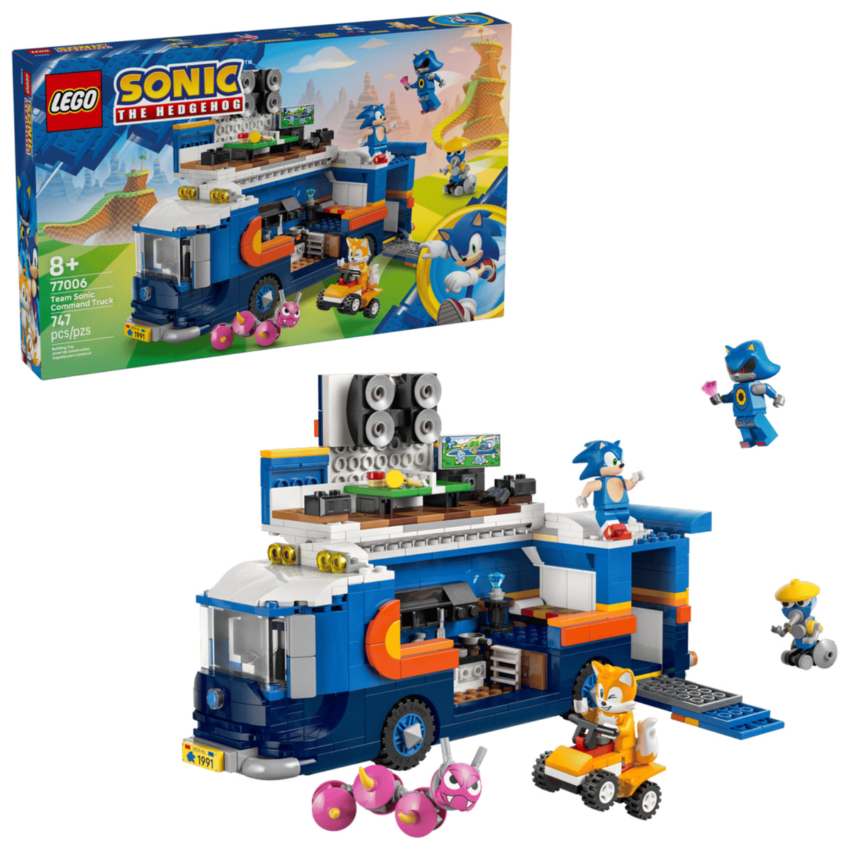 LEGO - Camion di comando Team Sonic 77006
