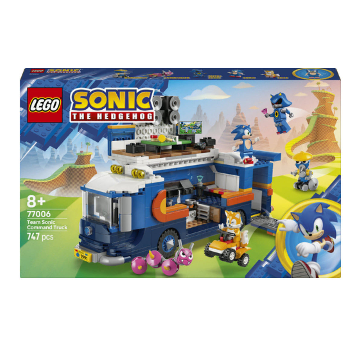 LEGO - Camion di comando Team Sonic 77006