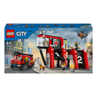 Lego - City Fire Fire Station and Fire Engine 60414