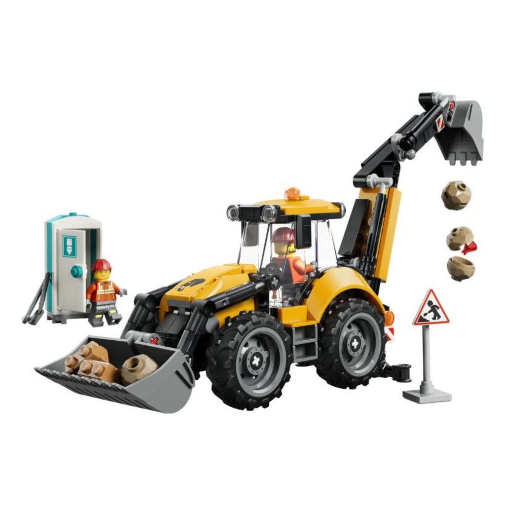 LEGO - City Great Vehicles Scavatrice Da Cantiere Gialla 60480