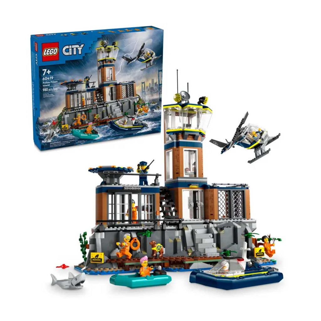 LEGO - City Police Prigione Sull'Isola Della Polizia 60419