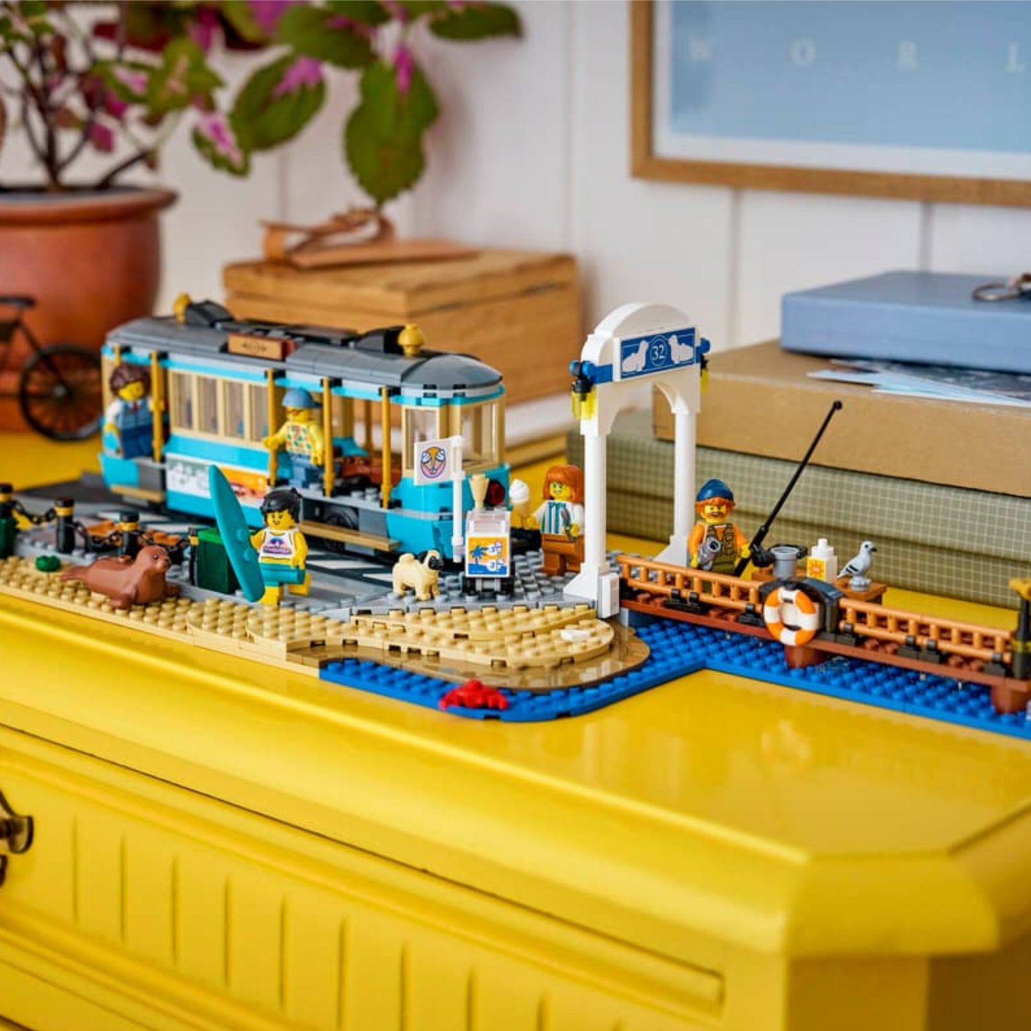 LEGO - City Trains Tram Classico Della Spiaggia 60506