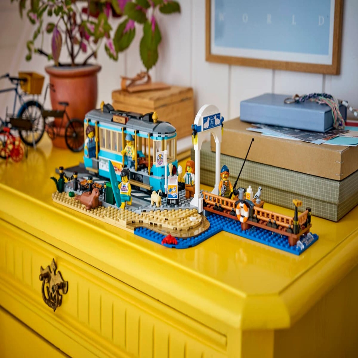 LEGO - City Trains Tram Classico Della Spiaggia 60506