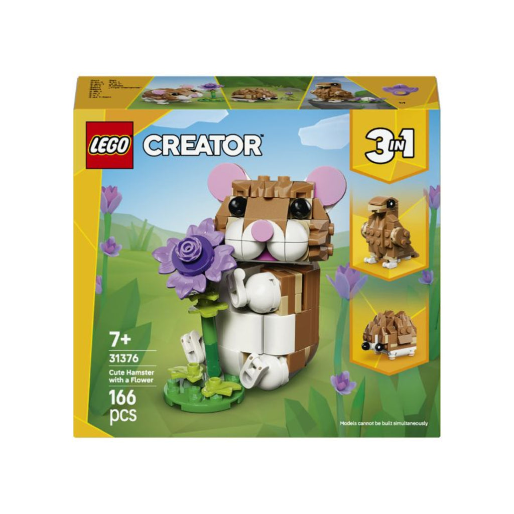 LEGO - Creator Simpatico Criceto Con Fiore 31376