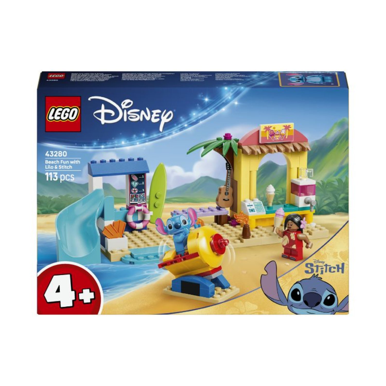 LEGO - Disney Classic Divertimento In Spiaggia Con Lilo E Stitch 43280