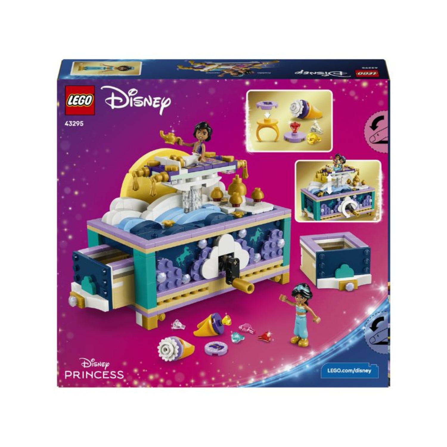 LEGO - Disney Princess Box Gioielli Di Jasmine 43295