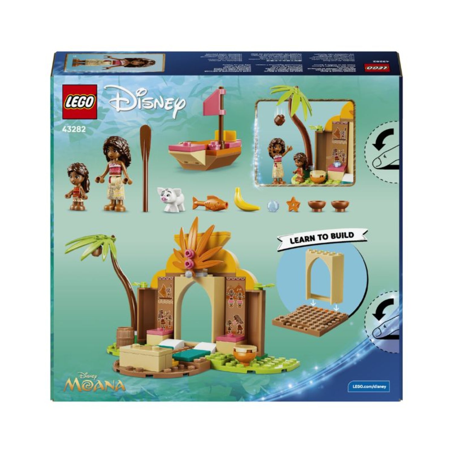 LEGO - Disney Princess Casa Del Villaggio E Barca 43282