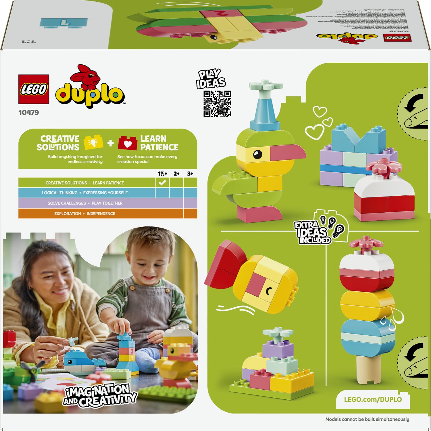 LEGO - Duplo Classic Scatola Creativa Colorata 10479