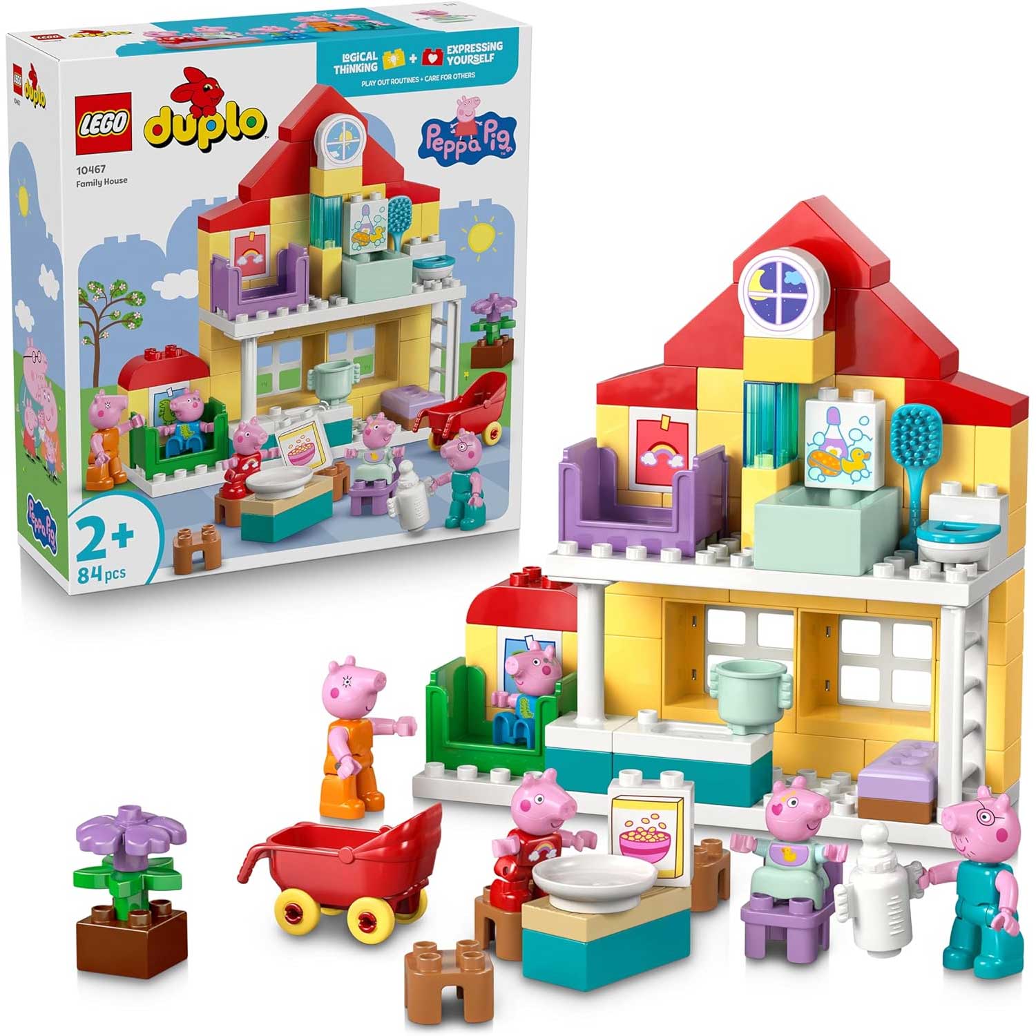 LEGO - Duplo Peppa Pig Villetta Familiare 10467