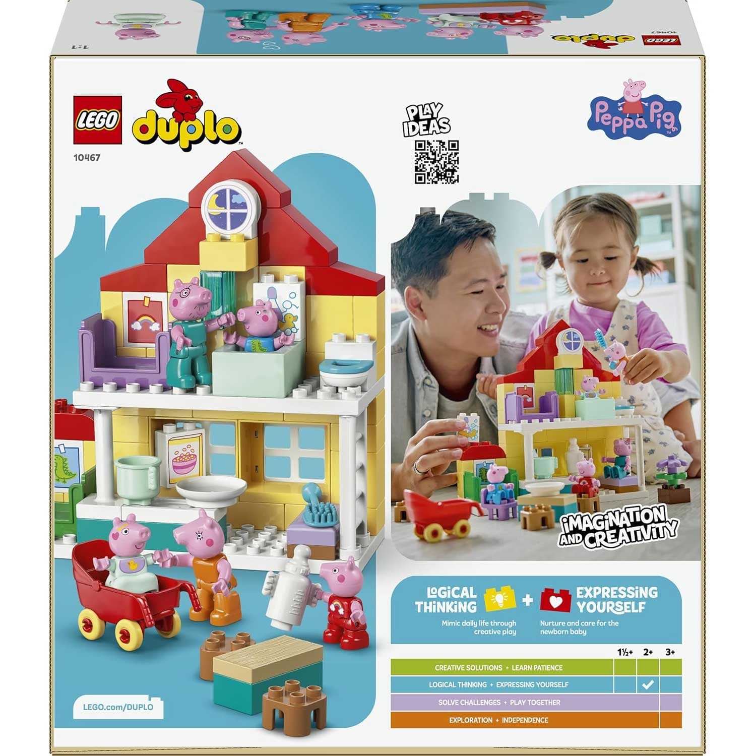 LEGO - Duplo Peppa Pig Villetta Familiare 10467