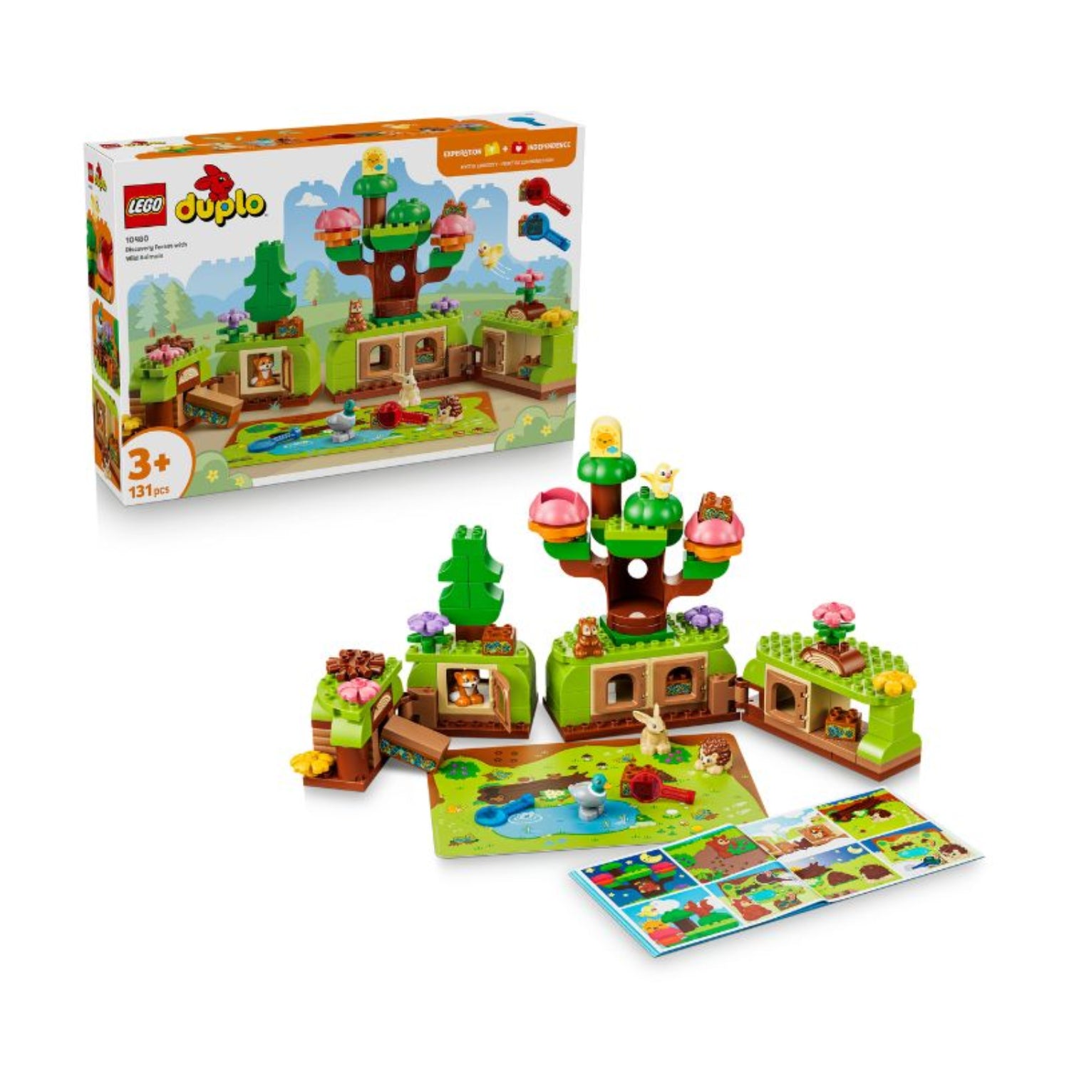 LEGO - Duplo Town Foresta Esplorativa Con Animali Selvatici 10480