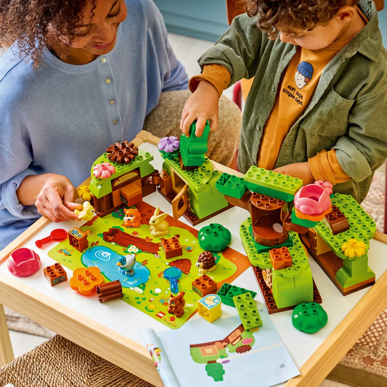 LEGO - Duplo Town Foresta Esplorativa Con Animali Selvatici 10480