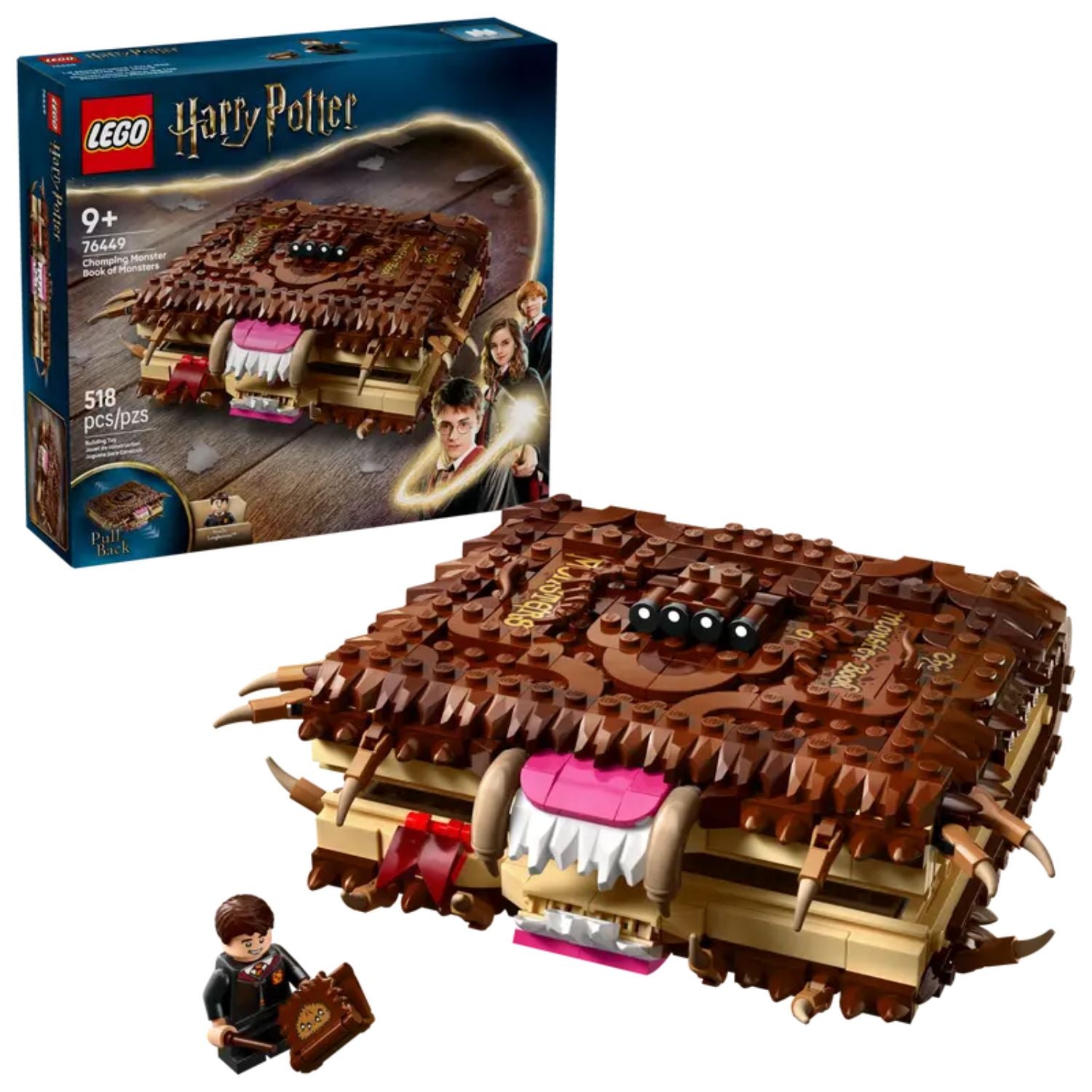 LEGO - Harry Potter Il Libro Mostro dei mostri azzannante 76449