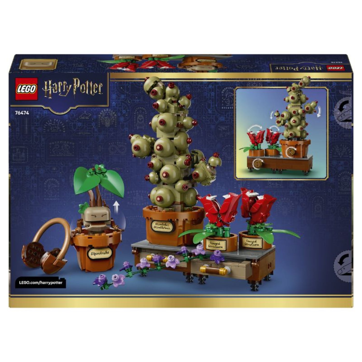 LEGO - Harry Potter Tm Piante Di Erbologia Di Hogwarts 76474