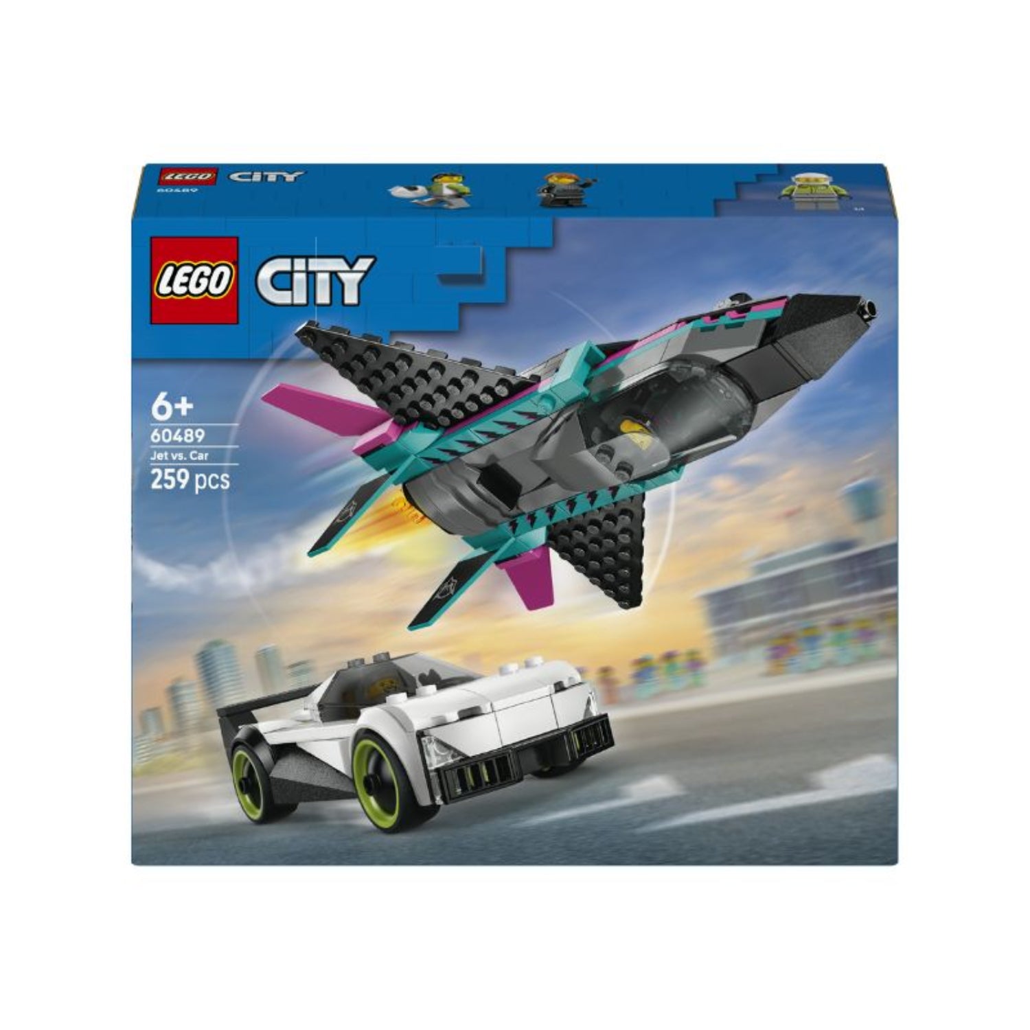 LEGO - Jet contro Auto sportiva 60489