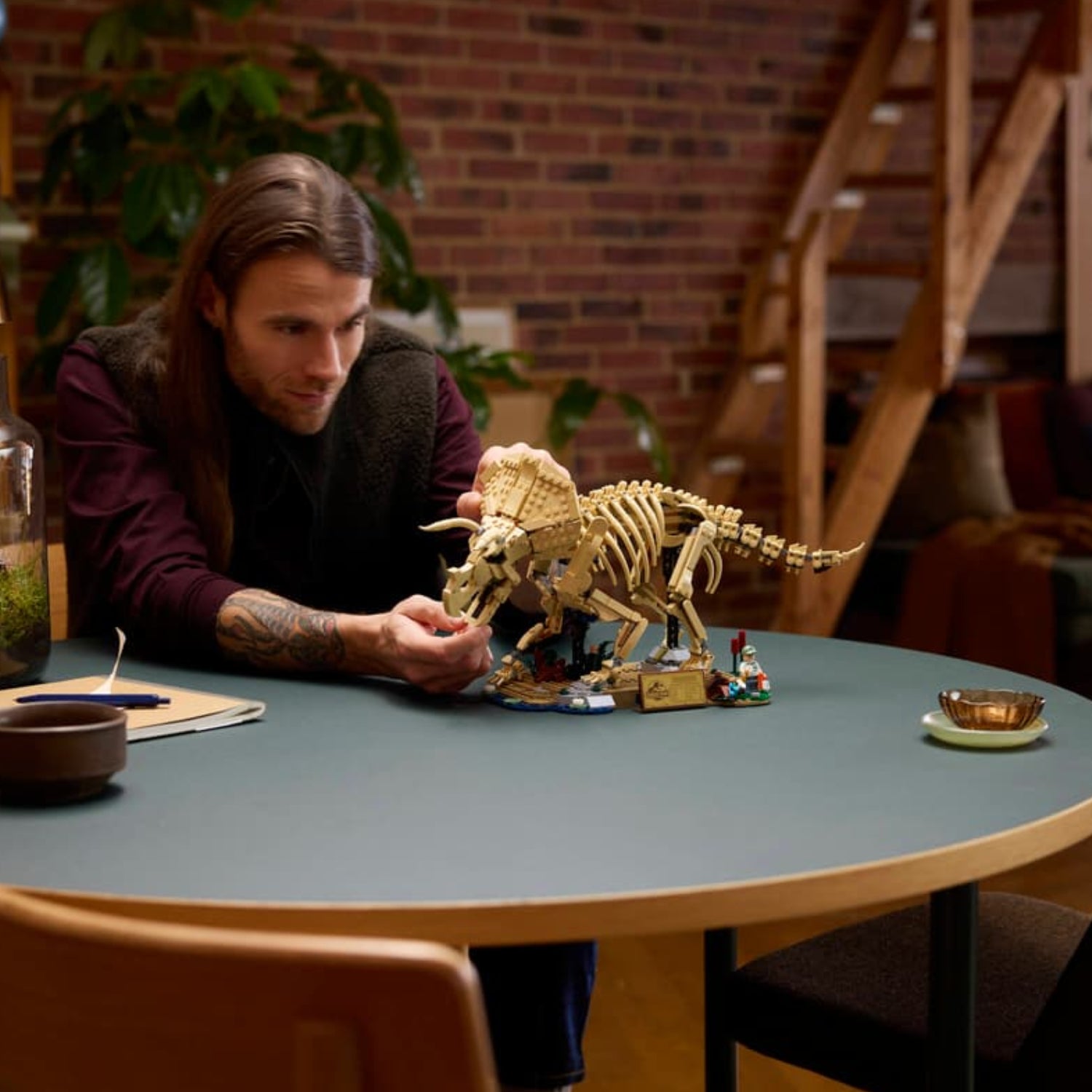 LEGO - Jurassic World Lo Scheletro Di Stegosauro 77985