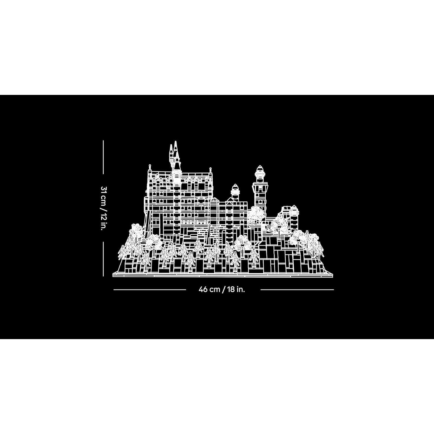 LEGO - Linea Architecture: Castello di Neuschwanstein 21063