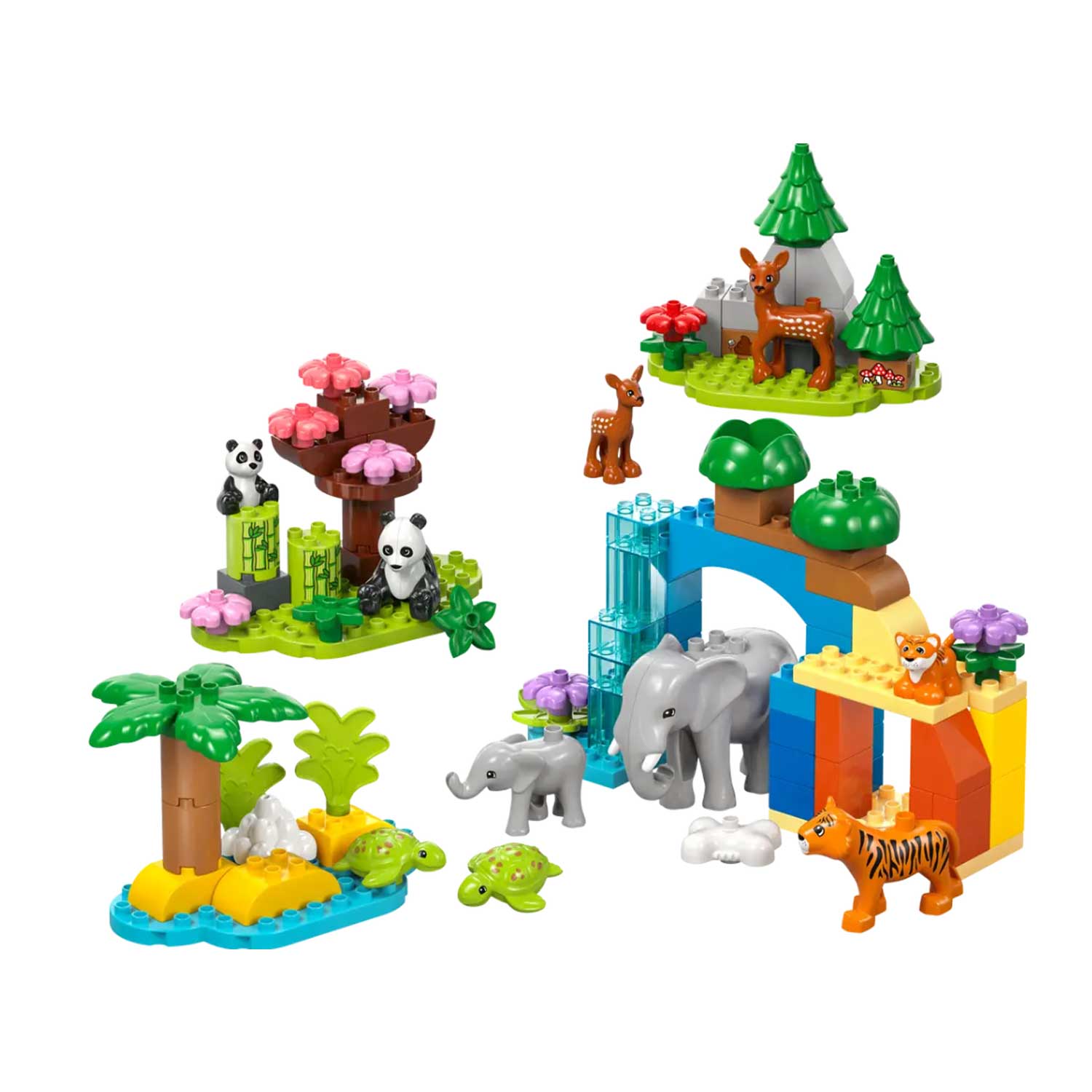 LEGO - Linea Duplo: Famiglie di animali 3 in 1 10446