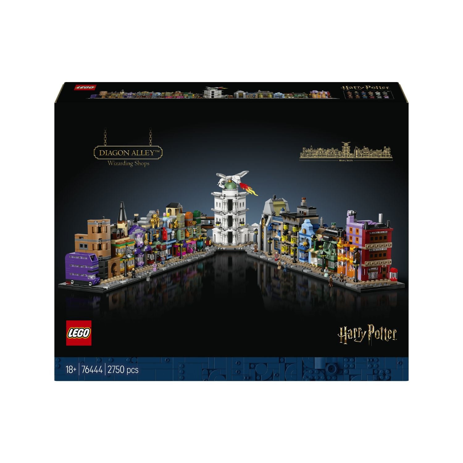 LEGO - Linea Harry Potter: Tm Negozi Di Magia Di Diagon Alley 76444