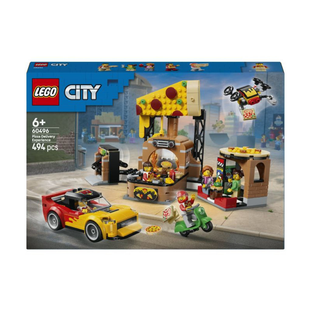 LEGO - My City Centro Di Consegna Pizze Con Veicoli 60496