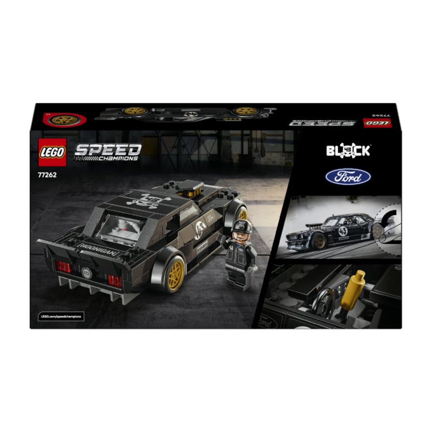LEGO - Speed Champions Ford Mustang  65 Hoonicorn V1 Di Ken Block 77262