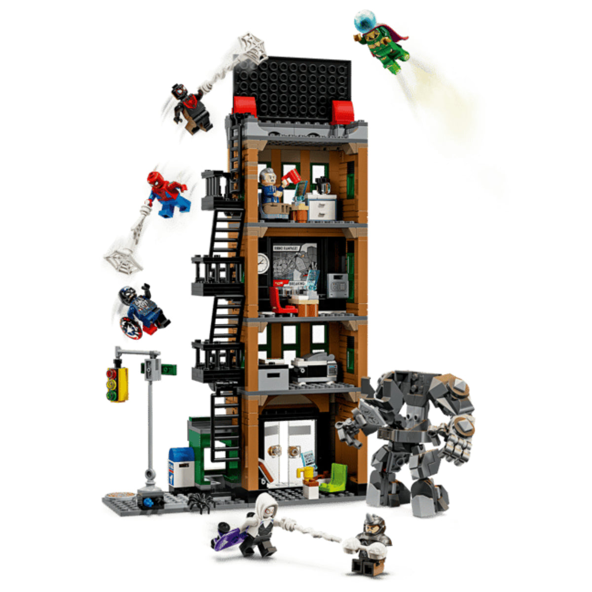 LEGO - Spider-Man vs Mysterio il Daily Bugle 76342