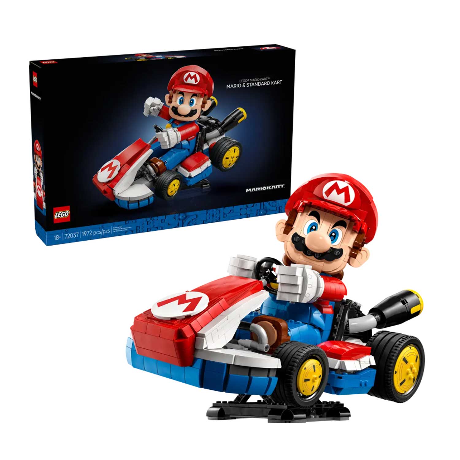 LEGO - Super Mario Mario Kartâ Mario E Kart Standard 72037