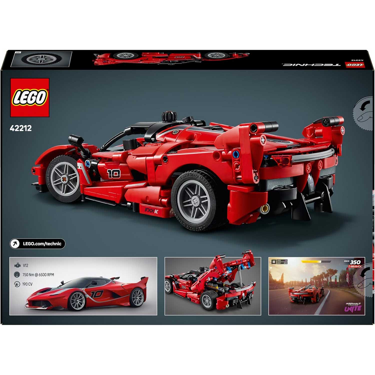 LEGO - Technic Ferrari Fxx K 42212