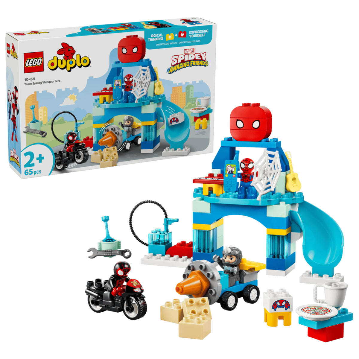 LEGO - Webquarters del Team Spidey 10464