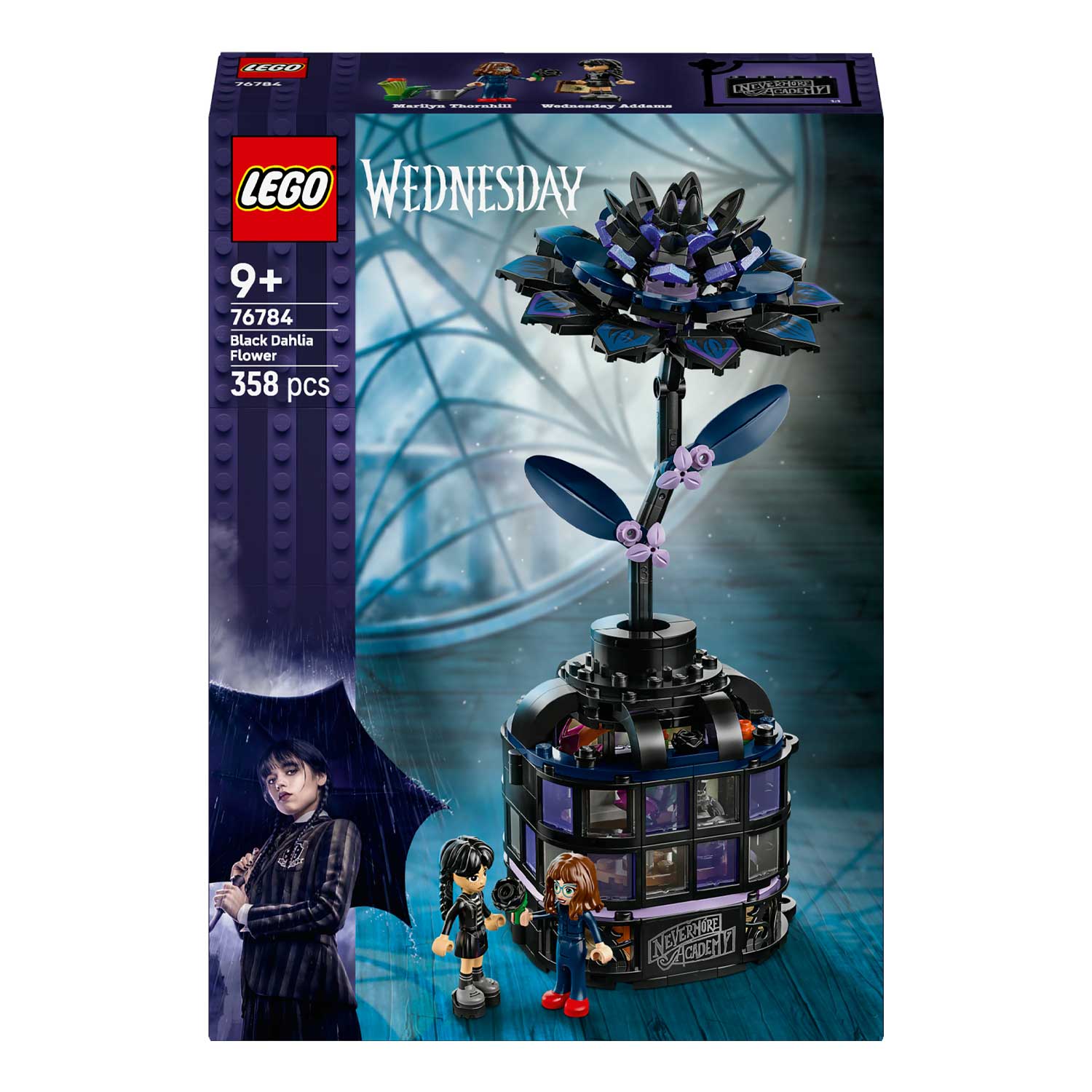 LEGO - Wednesday Fiore Di Dalia Nero 76784