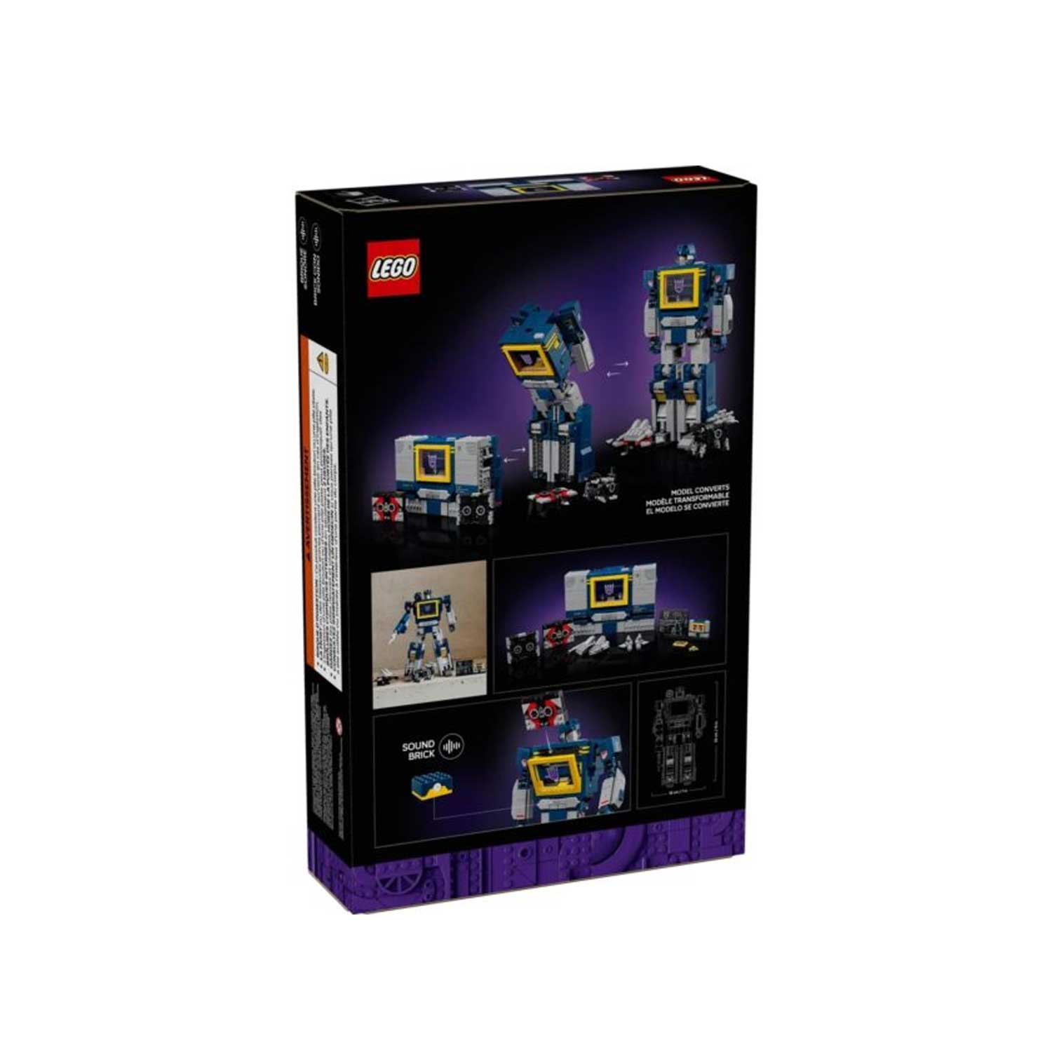LEGO - Icons Transformers Soundwave 10358