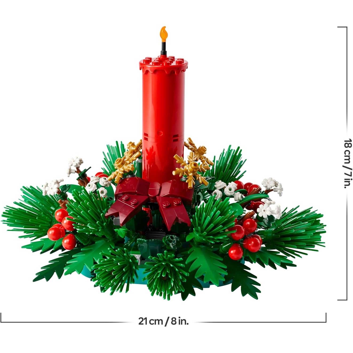 LEGO - Lel Seasons And Occasions Decorazione Da Tavolo Natalizia 40743