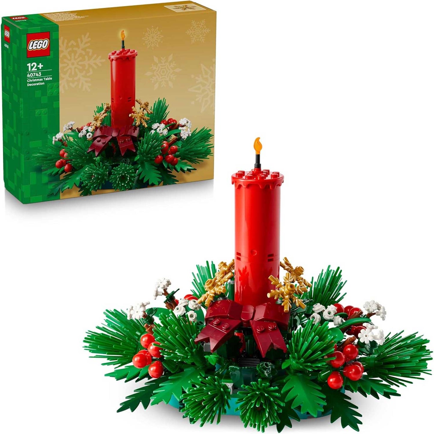 Lego - Lel Seasons And Occasions Decorazione Da Tavolo Natalizia 40743
