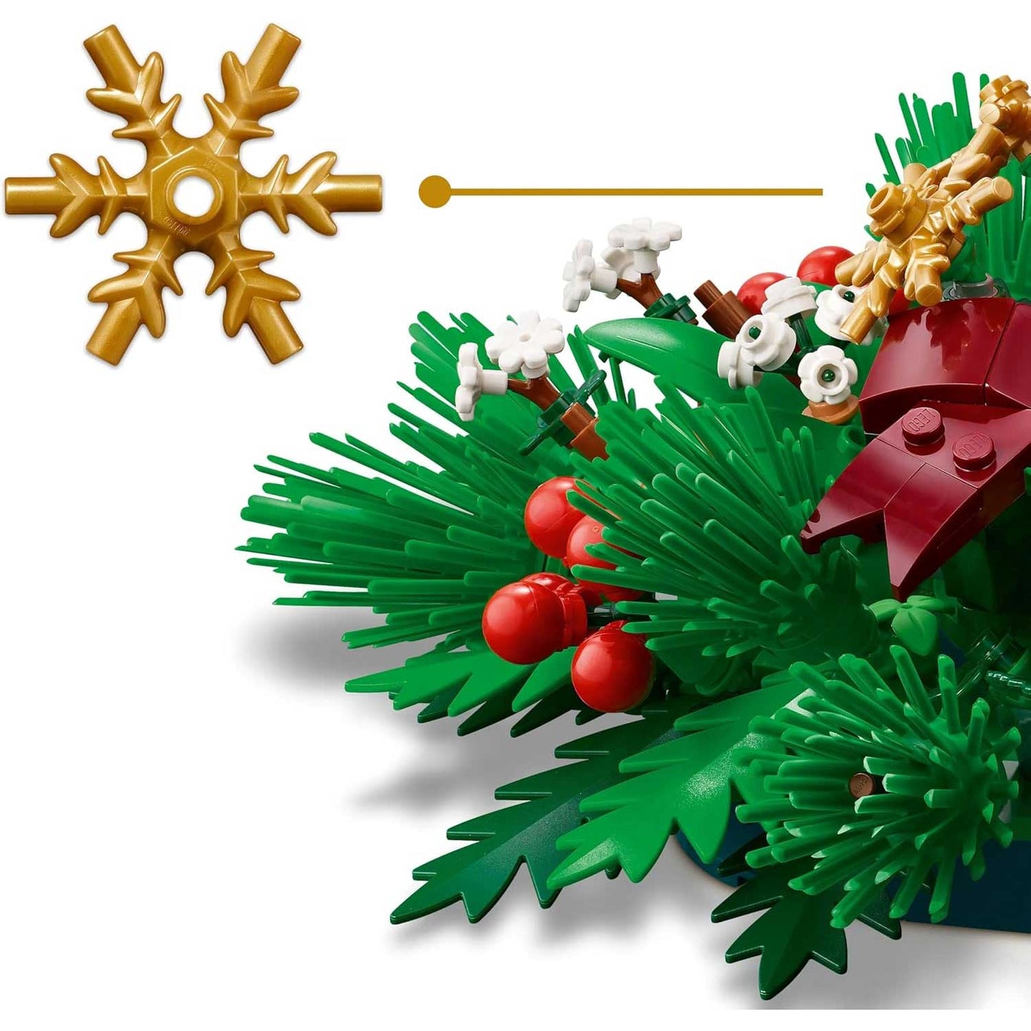 Lego - Lel Seasons And Occasions Decorazione Da Tavolo Natalizia 40743