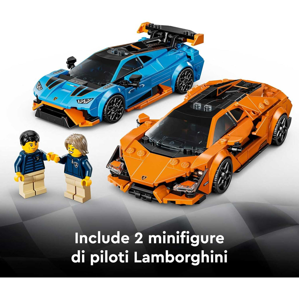LEGO - Speed Champions Lamborghini Revuelto E Huraca Sto 77238