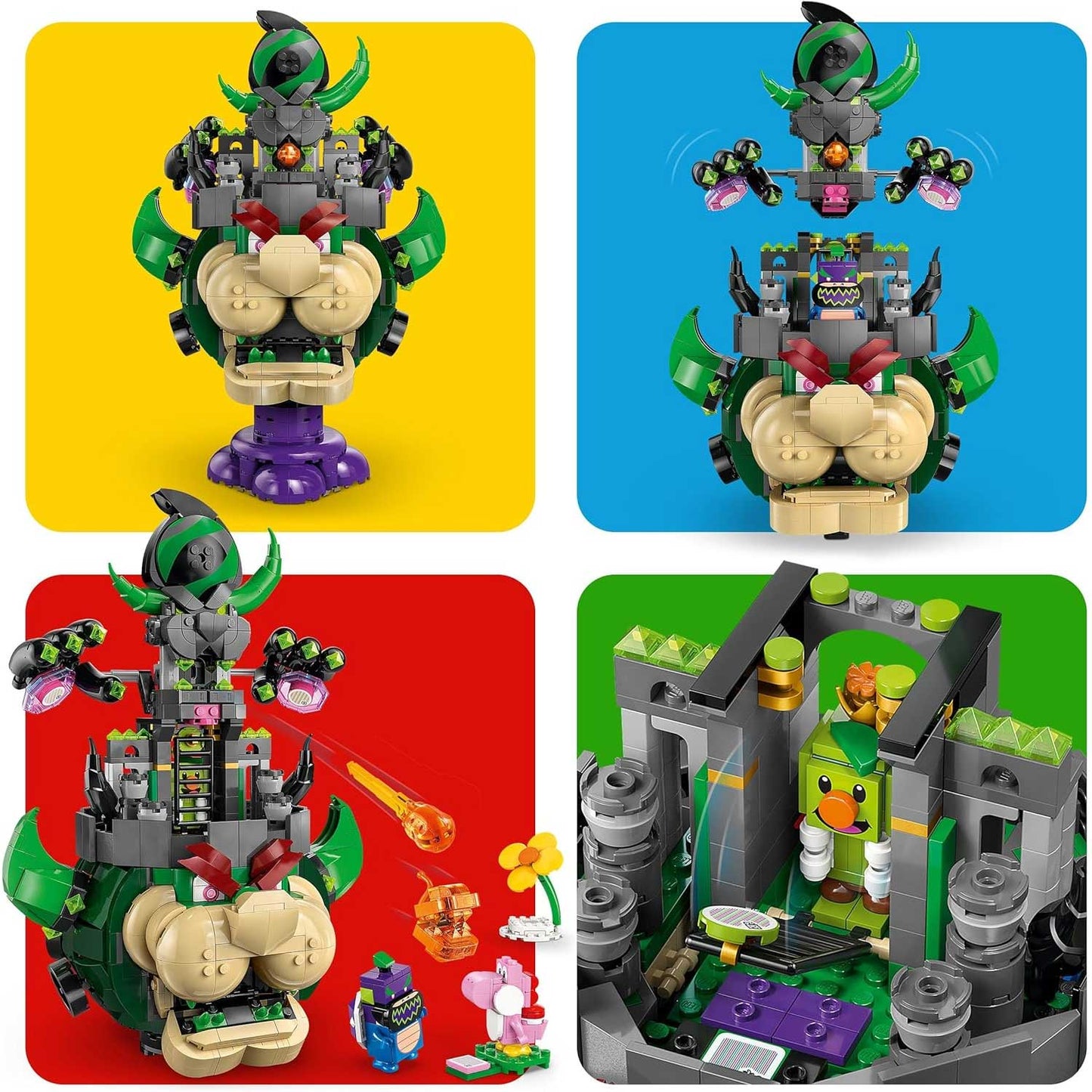 Lego - Super Mario Principe Florian E Bowser Castello 72042