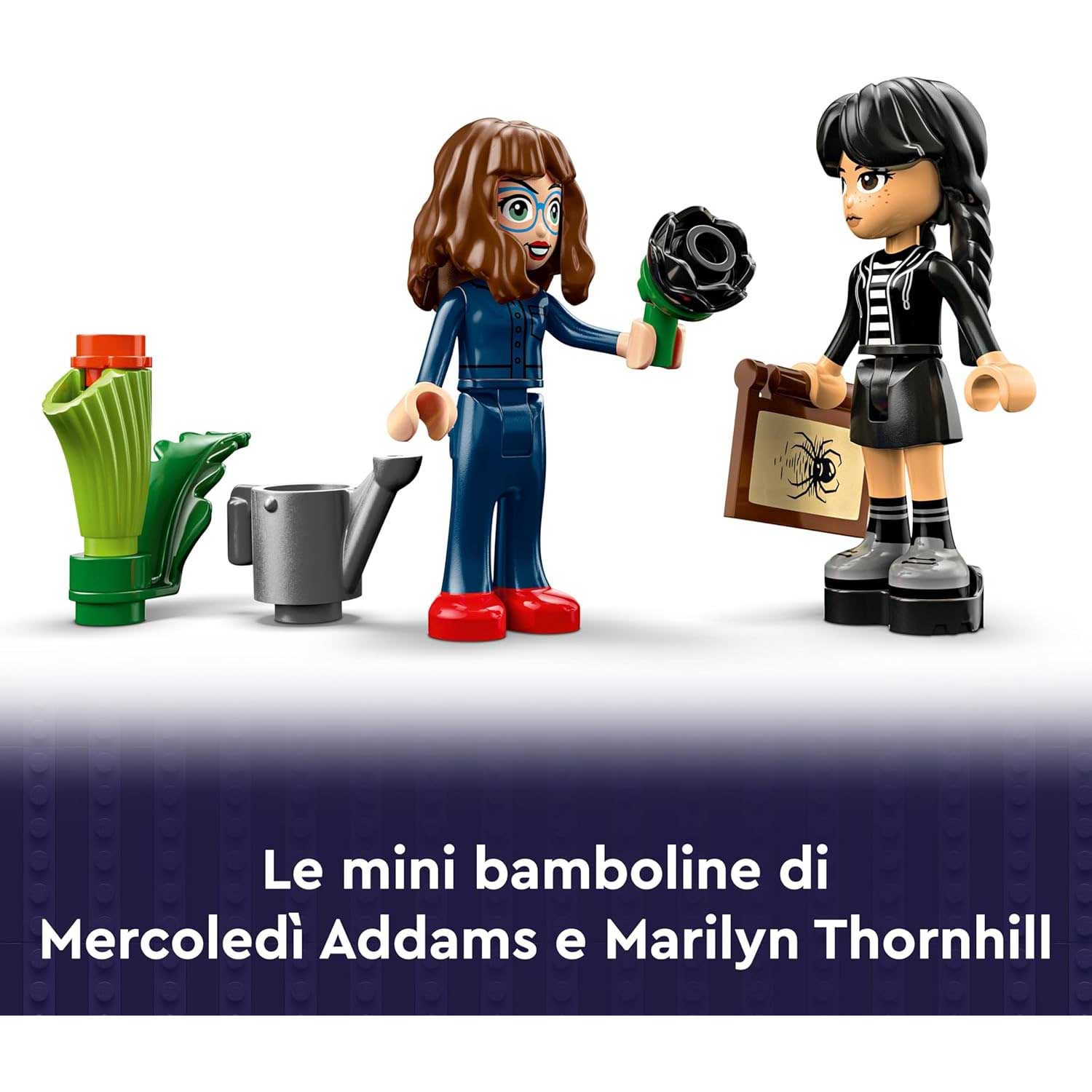 LEGO - Wednesday Fiore Di Dalia Nero 76784 – Iperbimbo