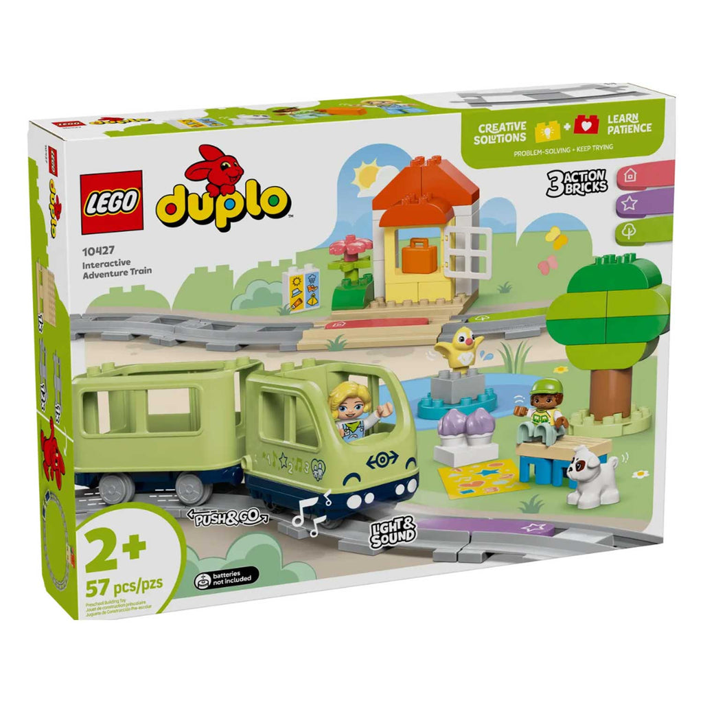 LEGO - Linea Duplo Town: Treno D'Avventura Interattivo 10427